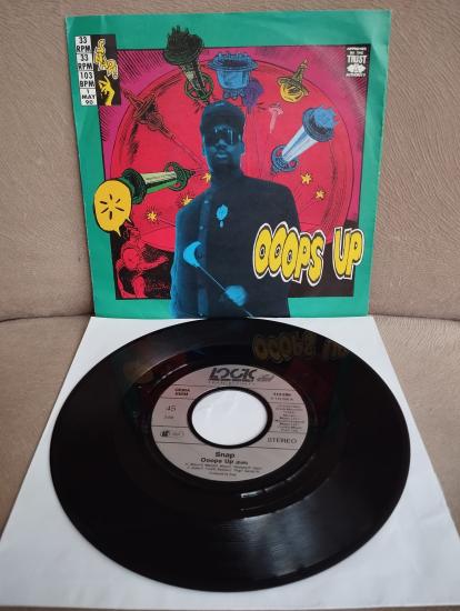 Snap! – Ooops Up  - 1990  Almanya Basım 45 LİK PLAK - 2. EL
