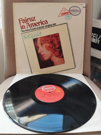 FAIRUZ  -   Fairuz In America - 1973 Amerika Basım 33 lük LP Plak