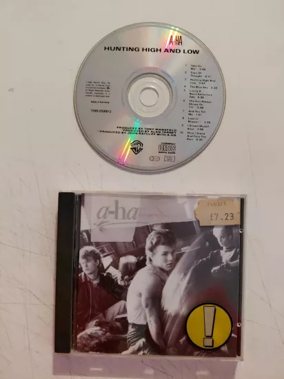 a-ha – Hunting High And Low  - 1985 Almanya Basım CD Albüm