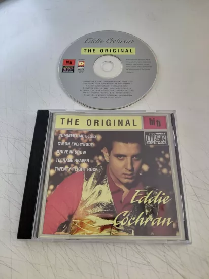 Eddie Cochran – The Original - 1995 İngiltere Basım CD Albüm