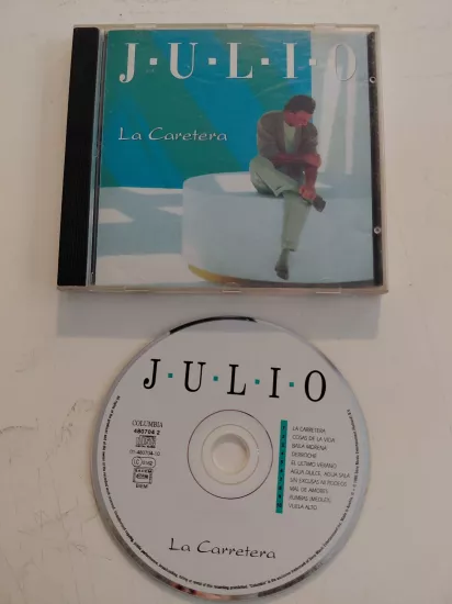 Julio Iglesias  –  La Carretera   – 1995 Avrupa Basım -   CD Albüm