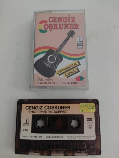 Cengiz Çoşkuner - Enstrümental Süpriz  - 1990 Türkiye Basım Kaset