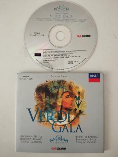 Verdi Gala / Koçbank -  Türkiye Basım CD Albüm - 2.El