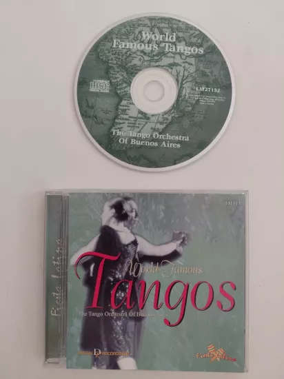 The Tango Orchestra Of Buenos Aires – World Famous Tangos – 1996  Kanada Basım - CD Albüm