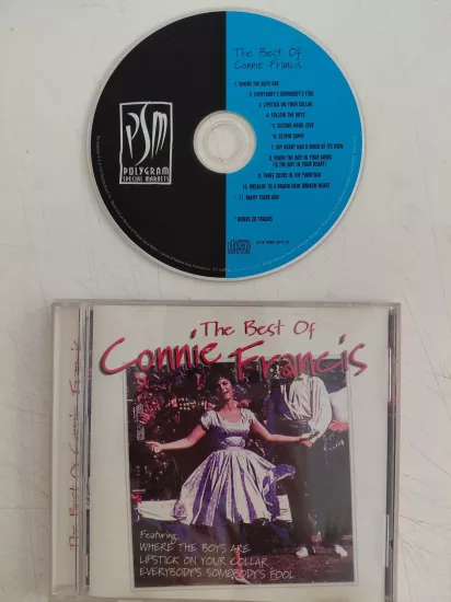 Connie Francis – The Best Of Connie Francis -  1997  Amerika Basım Albüm