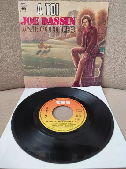 Joe Dassin  – A Toi (Neco -Seni Bana Katsam Orjinali )  -  1977  Fransa Basım 45 lik Plak