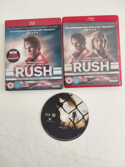 RUSH  - Chris Hemsworth /Daniel brühl  -  Blu-ray Film(Türkçe altyazı yoktur)