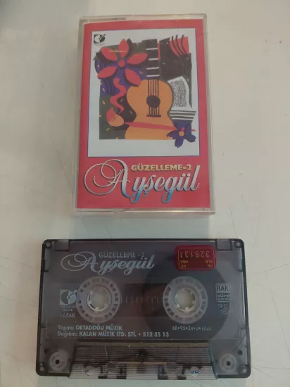 Ayşegül – Güzelleme 2  - 1995 Türkiye Basım  Kaset Albüm