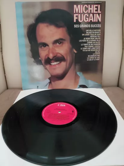 Michel Fugain – Ses Grands Succès ( Une Belle Histoire ) -  1983 Hollanda Basım LP Plak