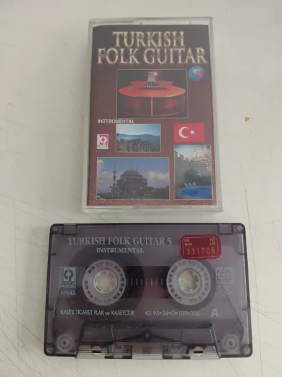 Ethem Adnan Ergil  – Turkish Folk Guitar 5  - 1995 Türkiye Basım Kaset