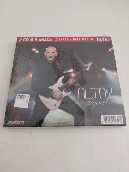 Altay  – Ziyaret + Kalp Gözüm - 2018 Türkiye Basım - CD Albüm /Açılmamış Ambalajlı