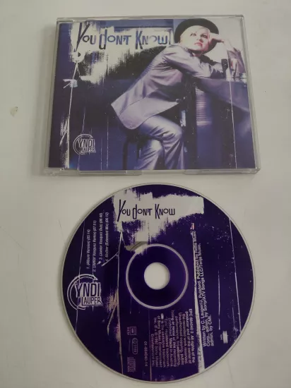 Cyndi Lauper  –  You Don’t Know  - 1997  Avrupa Basım -  CD, Maxi-Single