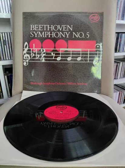 Beethoven / William Steinberg  – Symphony No. 5 - Hollanda Dönem Basım Albüm LP Plak