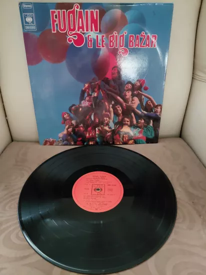 Fugain / Et Le Big Bazar –  Fugain & Le Big Bazar -  1972  Fransa Basım LP Plak