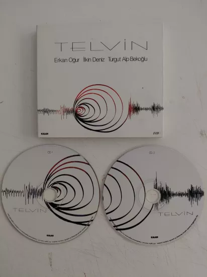 Telvin - Erkan Oğur /İlkin Deniz/ Turgut Alp Bekoğlu -  2006 Türkiye  Basım 2xCD Albüm