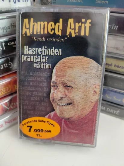Ahmed Arif – Hasretinden Prangalar Eskittim -  Türkiye  Basım Kaset Albüm /Açılmamış Ambalajlı