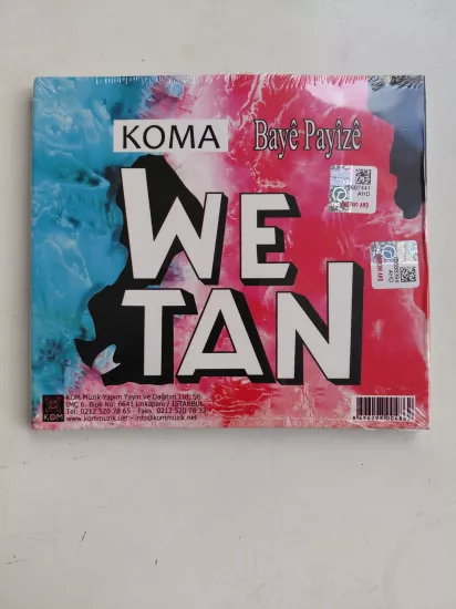 Koma Wetan – Rojbaş Amed, Veger/Baye Payize-Kurdish  – 2012 Türkiye Basım - 2xCD Albüm/Açılmamış Ambalajlı
