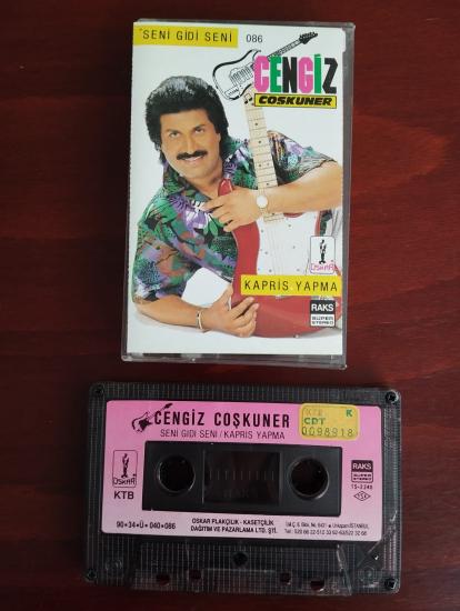 Cengiz Coşkuner ‎– Seni Gidi Seni / Kapris Yapma  - 1990  Türkiye Basım Kaset /Kağıt Baskı