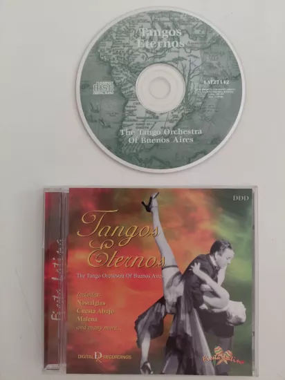 The Tango Orchestra Of Buenos Aires – Tangos Eternos – 1996  Kanada Basım - CD Albüm
