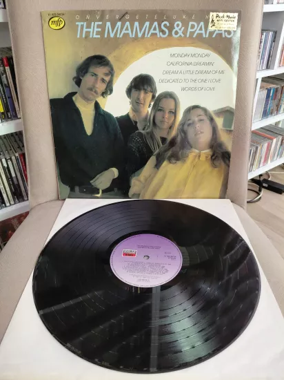 The Mamas & The Papas ‎ – Onvergetelijke Hits (California Dreamin) - 1980 Hollanda Basım Albüm - LP Plak