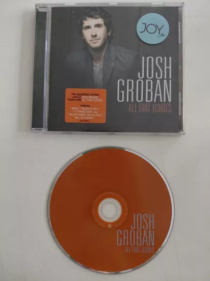 Josh Groban – All That Echoes - 2013  Avrupa Basım - CD Albüm