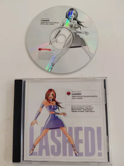 Lisa Lashes –  Lashed  – 2000 İngiltere Basım -  CD Albüm