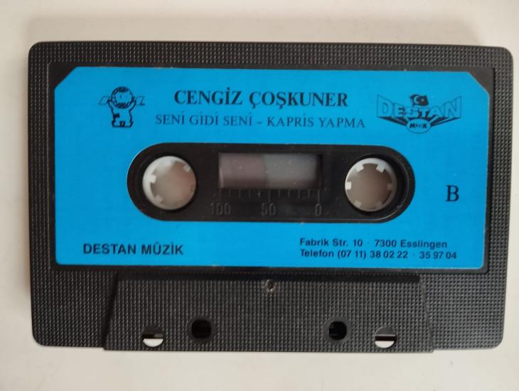 Cengiz Coşkuner – Seni Gidi Seni / Kapris Yapma - 1990  Almanya Basım  Nadir Kaset / Destan -Kapaksız