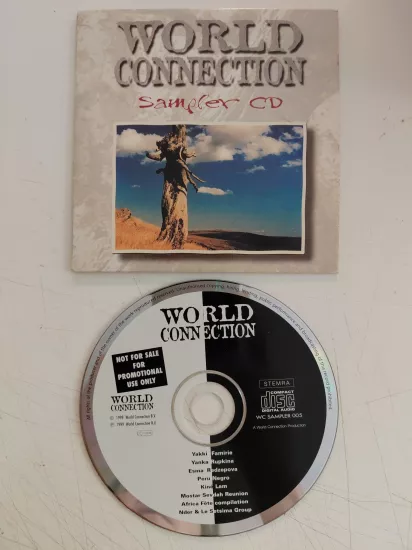 World Connection  Sampler  Cd - 2000 Fransa Basım  CD Albüm ,Promo