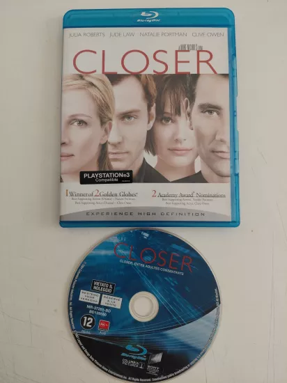 CLOSER  - Julia Roberts /Jude Law  -  Blu-ray Film
