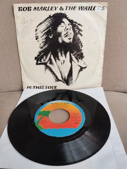 Bob Marley & The Wailers – Is This Love / Crisis - 1977 İspanya Basım 45lik Plak