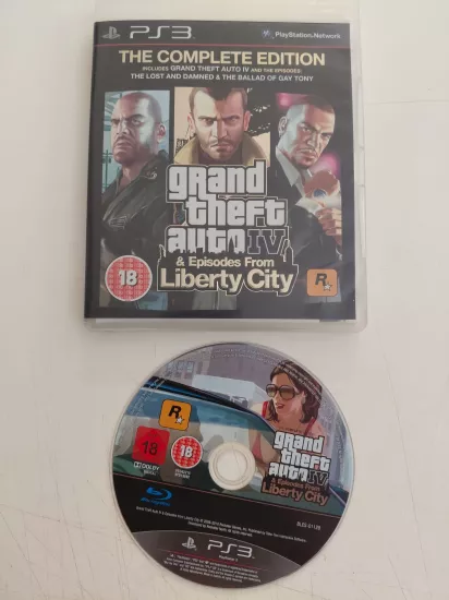 Grand Theft Auto : Episodes from Liberty City ( GTA 4 )    -  PS3 ( Playstation 3 ) Oyun