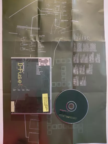 D-Fuse –  D-Tonate_00  - 2004 İngiltere Basım - DVD, DVD-Video /Posterli