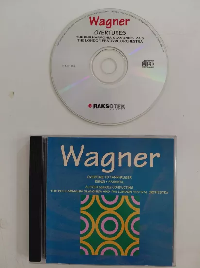 Wagner – Overture To Tannhauser - Rienzi - Parsifal - 1995 Türkiye  Basım - CD Albüm