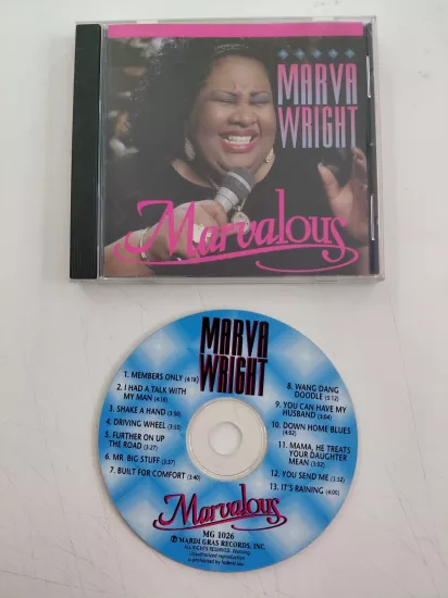 Marva Wright  – Marvalous – USA  Basım - CD Albüm