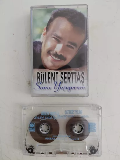 Bülent Serttaş – Sana Yaşıyorum - 1998 Almanya Basım  Kaset Albüm/Akbaş Müzik