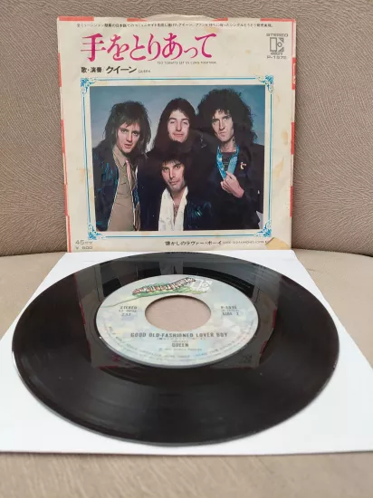 QUEEN - Teo Toriatte (Let Us Cling Together) - 1977 Japonya Basım 45lik Plak