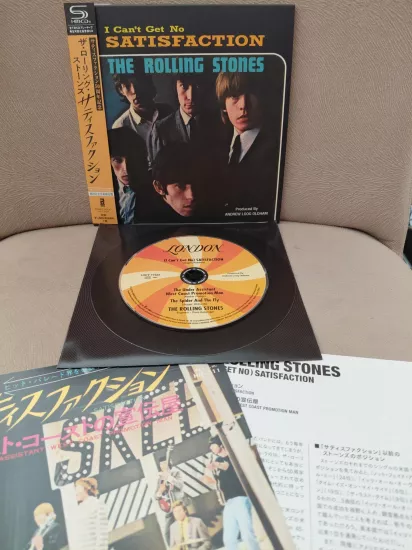 The Rolling Stones  – I Can’t Get No Satisfaction -  2015 Japonya Basım - CD Maxi-Single / Limited Edition-Obili