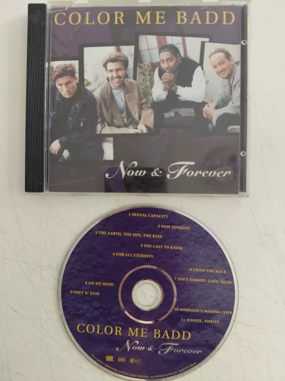 Color Me Badd – Now & Forever -  1996  Avrupa Basım Albüm (Hip Hop)