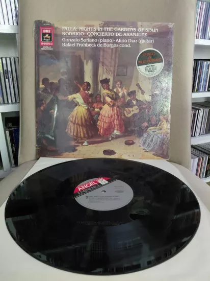 Falla / Rodrigo  – Nights In The Gardens Of Spain / Concierto De Aranjuez - 1985 Hollanda Basım Albüm LP Plak