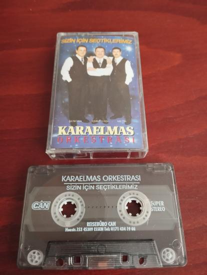 Kara Elmas Orkestrası - Sizin İçin Seçtiklerimiz -  Almanya Basım  Nadir Kaset / Can Müzik