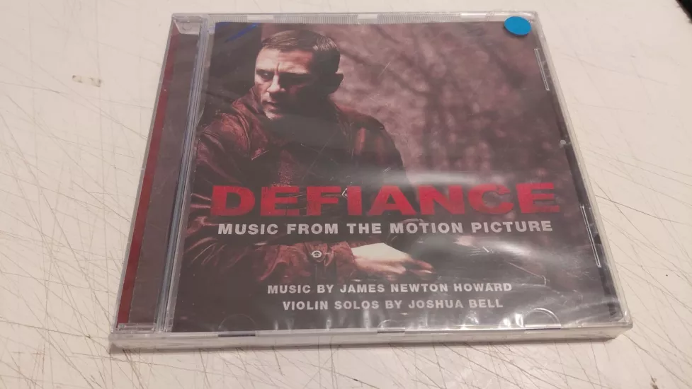 James Newton Howard – Defiance (Soundtrack) - 2008 Avrupa Basım CD Albüm/Açılmamış Ambalajlı