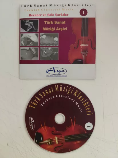 Türk Sanat Müziği Klasikleri / Beraber ve Solo Şarkılar 1 - Türkiye Basım CD Albüm