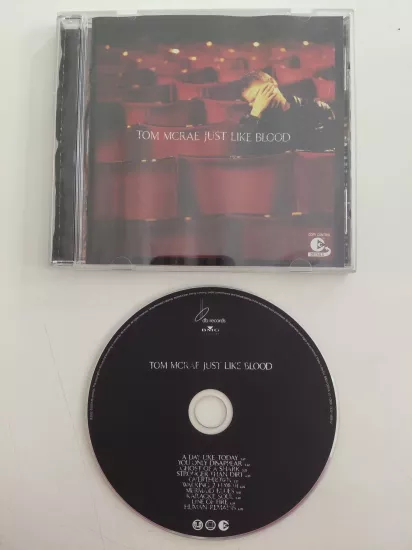 Tom McRae  – Just Like Blood - 2003  Avrupa Basım - CD Albüm