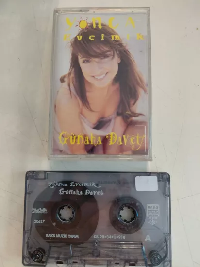 Yonca Evcimik –  Günaha Davet - 1998 Türkiye Basım  Kaset Albüm