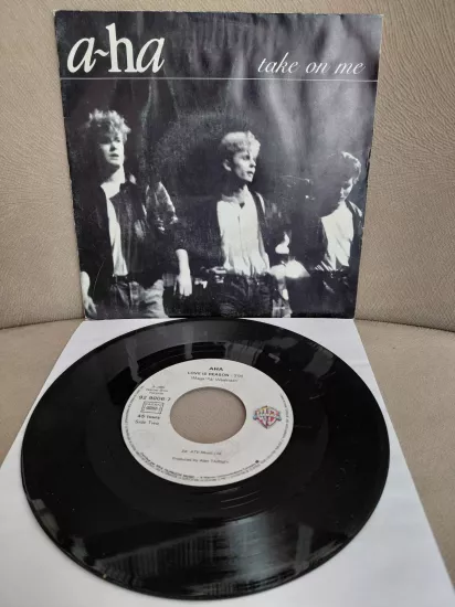 a-ha  –  Take On Me  - 1985  Fransa Basım 45’lik  Plak