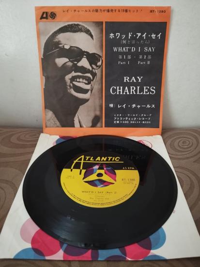 Ray Charles  –  What’d I Say -  1959 Japonya Basım 45 lik Plak