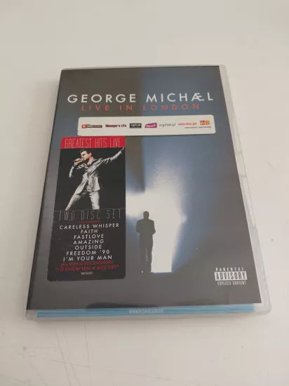 George Michael – Live In London - 2009 İngiltere Basım - 2xDVD