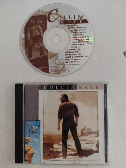 Collin Raye – In This Life -  1992  Avrupa Basım Albüm