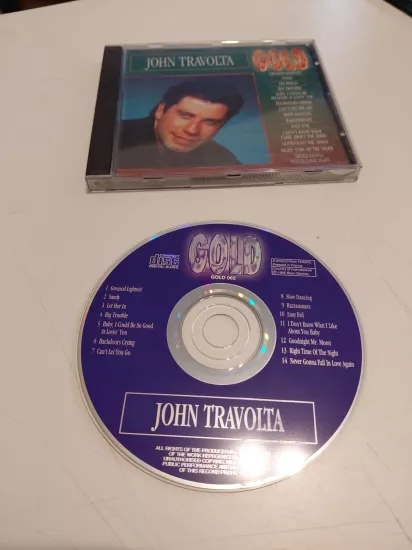 John Travolta –  Gold - 1993  Hollanda Basım - CD Albüm