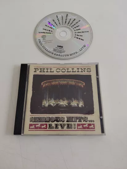 Phil Collins  – Serious Hits...Live  - 1990 Avrupa  Basım - CD Albüm